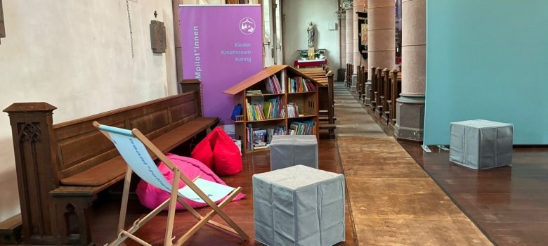 Das Bild zeigt den KinderKreativRaum in Kehrig

