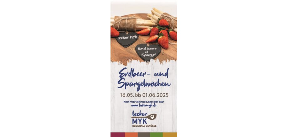 
Flyer Erdbeer- und Spargelwoche