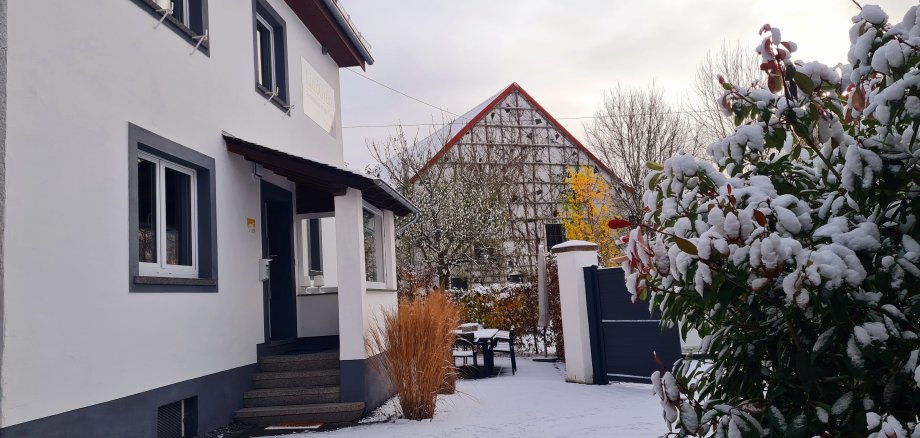 Ferienhaus LindGrün Hofansicht