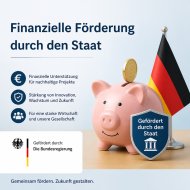 Das Bild zeigt Infos zur staatl. Förderung Das Bild zeigt Infos zur staatl. Förderung
