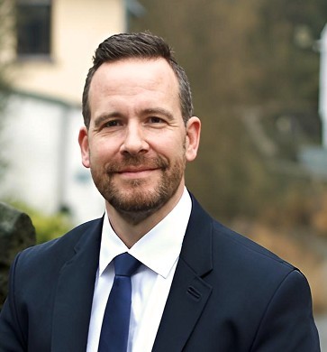 Das Bild zeigt Bürgermeister Timo Kanzinger