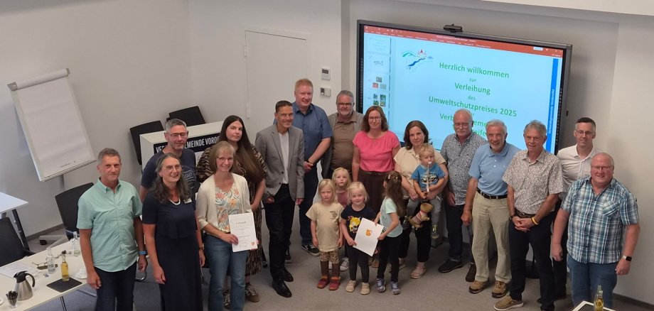 Verleihung Umweltschutzpeis 2025 der Verbandsgemeinde Vordereifel Verleihung Umweltschutzpeis 2025 der Verbandsgemeinde Vordereifel