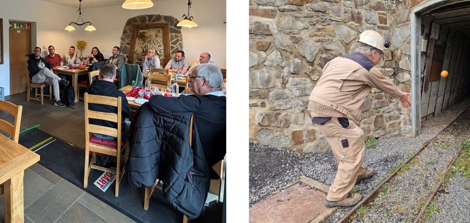 Fotos zum Vatertagsprogramm 2025 in der Grube Bendisberg
