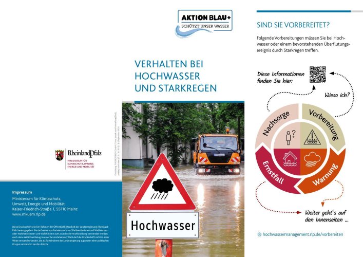 Verhaltensvorsorge Hochwasser