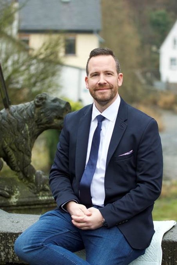 Das Bild zeigt Timo Kanzinger, Bürgermeister der Verbandsgemeinde Vordereifel